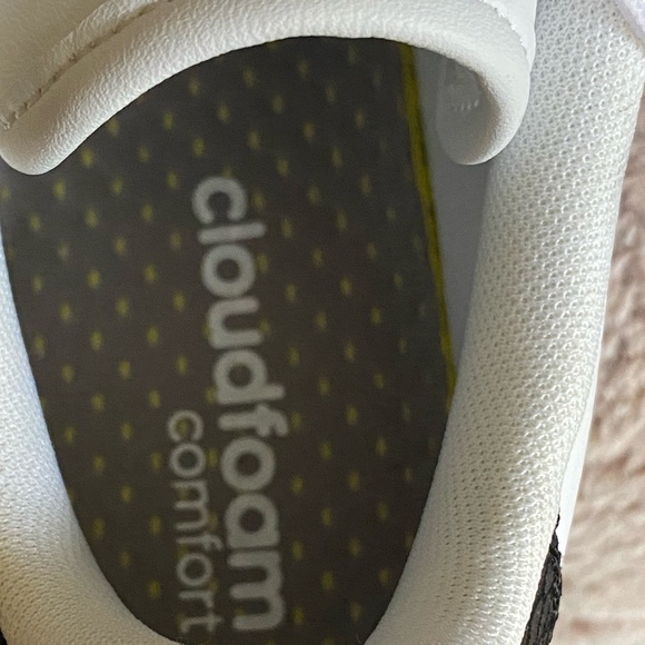 adidas Women's White and Black Sneakers - Picture 7 of 10